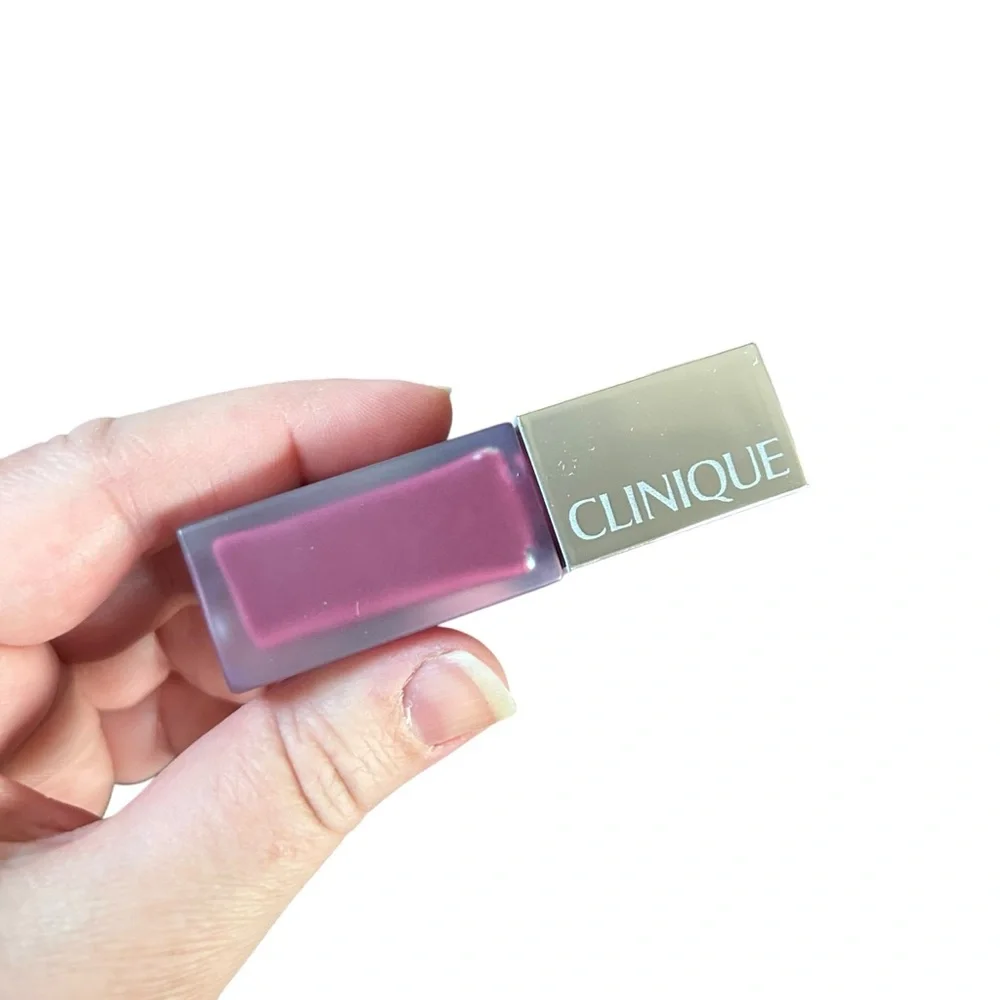 Clinique Pop Liquid Matte Lip Colour 07 Boom Pop Vampy Goth Evening Discontinued